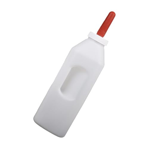 1-5L Calf Milk Feeders Bottle Holders for Easy Feeding with Detachable Nipple Lamb Bottle Silicone Nipple Milk Feeder for Calves - color: 5 Liters