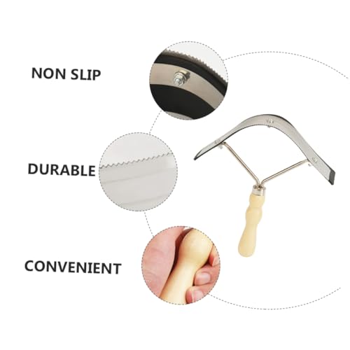 TOYANDONA Horse Brush Cattle Brush Horse Comb Stainless Steel Curry Comb Grooming Tool