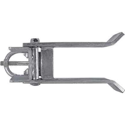 Commercial Single GATE Strong Arm Latch for 2-1/2" Fence Post - and 1-5/8" Thru 2" Chain Link or Round Pipe Gate Frames (Each) - size: 2-1/2" Single Gate