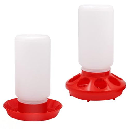 Chick Feeder Waterer Set for Chicken Chick Coop
