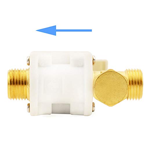 Beduan High flow 3/4" 12V Plastic Water Electric Solenoid Valve Normally Closed (Pack of 2) - size: DC12V-3/4" (Pack of 2)