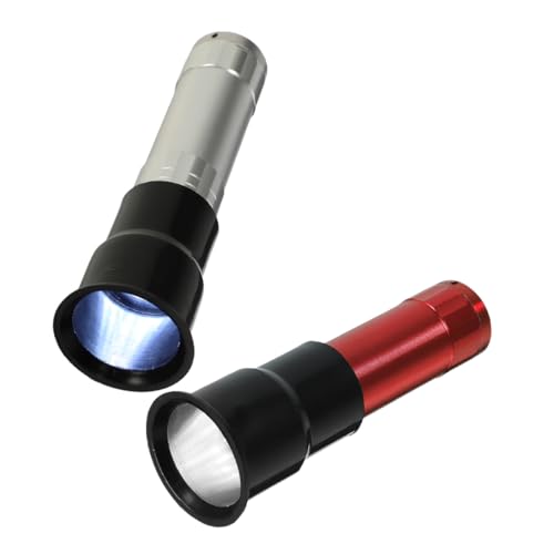 Toyvian 2pcs Rechargeable Egg Candler for Farm Use Led Chicken Egg Incubator Light Incubator Tester Cold Lighting