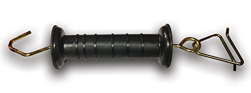 Powerfields R-12-B 1 1/2-Inch Durable Polytape Gate Handle, Black - color: Black