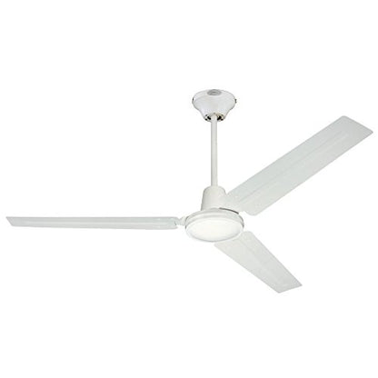 Westinghouse Westinghouse 7812700 Jax, Modern Industrial Style Ceiling Fan and Wall Control, 56 Inch, White Finish - color: White