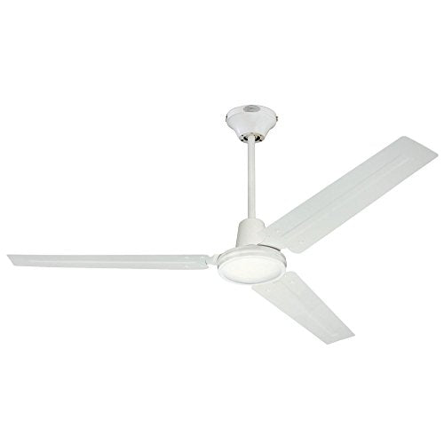 Westinghouse Westinghouse 7812700 Jax, Modern Industrial Style Ceiling Fan and Wall Control, 56 Inch, White Finish - color: White