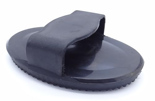 Large Soft Rubber Grooming Curry Comb for Horses and Pets