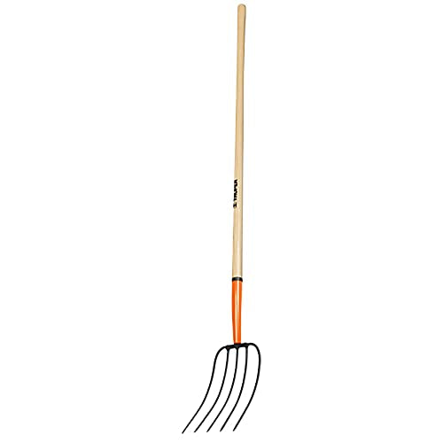TRUPER BPJ-5 5-Tine Manure Fork 9" (23cm)