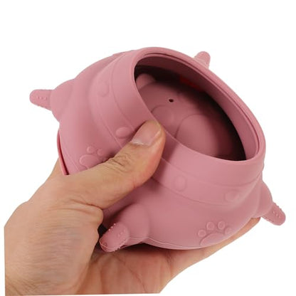 TOYANDONA Puppy Milk Feeder Bowl Silicone Feeder for Newborn Pets Cat Hamster Nurser