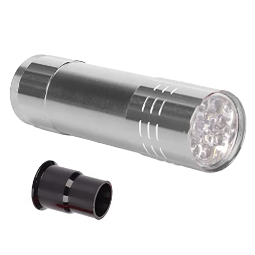 Pssopp Egg Candler LED Cool Light, Multifunctional Egg Tester for Various Bird, Detachable and Safe Observation Tool (Silver) - color: Silver
