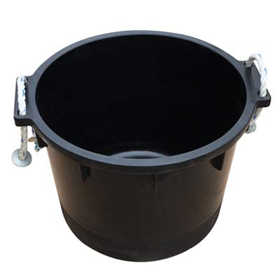 Qingdao Huatian Hand Truck Master Rancher 70 Quarts Muck Tub, Black