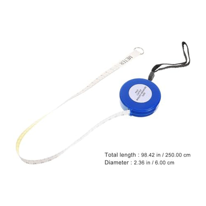 2.5m Animal Weight Tape Measure for Cattle Pig Goat, Livestock Girth Measuring Tool for Farm Use, Multipurpose Soft Measuring Tape for Accurate Body Size Style