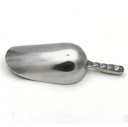 Extra Big Size Aluminum Alloy Utility Scoop, 50~70-Ounce Metal Scoop Livestock Feed Scoop for Any Household Disposing Replacing Litter/Animal Pet Farm Pig Horse Feed Food Shovel(Aluminum Alloy)