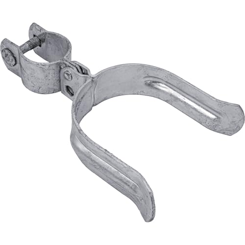 Heavy Duty Fork Latch (Bolt in) 1-5/8" x 4" Galvanized Pressed Steel - size: 1-5/8" x 4"