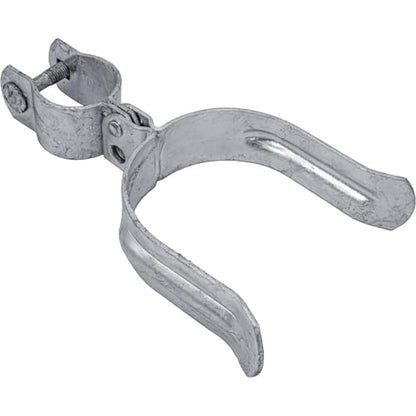 Heavy Duty Fork Latch (Bolt in) 1-5/8" x 4" Galvanized Pressed Steel - size: 1-5/8" x 4"