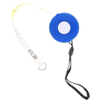 Animal Weight Tape Measure 2.5m Blue Cattle Goat Horse Girth Measuring Tape for Livestock Body and Weight Measurement Style