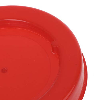 Auto Poultry Drinker Feeder Chicken Waterer Chick Feeder Container with Carrying Handle,Baby Duck Feeder 1.5L Bird Feeder Large Capacity for Pet Bird Poultry