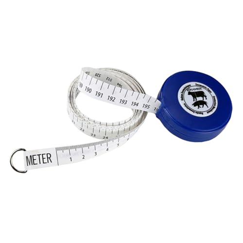 Portable Pig Weight Tape Measure for Livestock and Horses Measuring Tape with Clear Markings Compact Farm Supply Tool for Cattle Goats and Dairy Animals