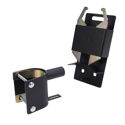 Farm Gate Latch Heavy Duty Steel Zinc Two Way Lockable Hardware for Livestock Cattle Ranches 1.5-2 Inch Gate