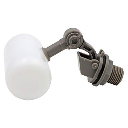 2 Pcs Float Valve 1/2 or 3/4 Water Float Valve with Adjustable Arm Automatic Fill for Livestock Water Tank Fountains (1/2 Inch) - size: 1/2 Inch