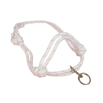 Menolana Bull Bridle Cow Halter for Home Cattles Farms Outdoor Strong Cow Lead Equipment Nylon Tools Effective Cattle Traction Halter - size: Small