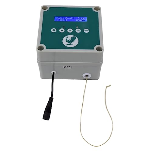 IP44 Automatic Chicken Coop Door Controller Timer Light Sensing Remote Control Chicken Coop Door Actuator Motor for Farm