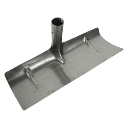 balacoo Manure Rake Head 15.35 in Iron Manure Spade for Poultry Coop Cleaning Manual Cleaning Tool for Fowl Waste Barn Walls and Floors Lightweight Portable