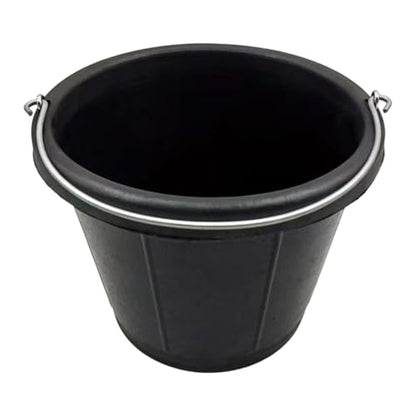 Rubber Feed Bucket Versatile Rubber Pail Garden Water Bucket for Animals