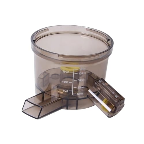 Large Feed Chute Juicer Parts Feed Port Cover Screw Auger Filter Juicing Cup and Replacement Accessories(B) - color: B
