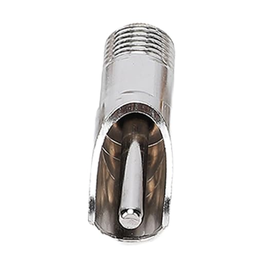 Asixxsix Waterer, Stainless Steel Automatic Nipple Waterer, Nipple with Brass Connectors and Sealing Tapes for Pigs Goats Swine