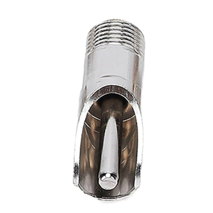 Asixxsix Waterer, Stainless Steel Automatic Nipple Waterer, Nipple with Brass Connectors and Sealing Tapes for Pigs Goats Swine