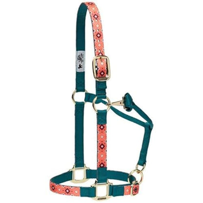 Weaver Equine Adjustable Patterned Nylon Horse Halter