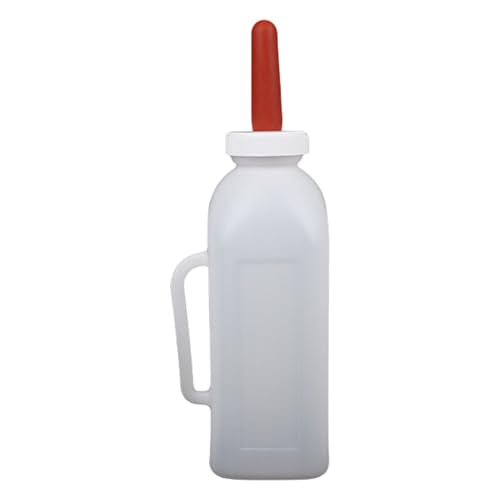 Calf Feeding Calf Bottle 1-5L Capacity Milk Feeders with Handle and Silicone Nipple for Easy Nursing - 2 Liters - color: 2 Liters