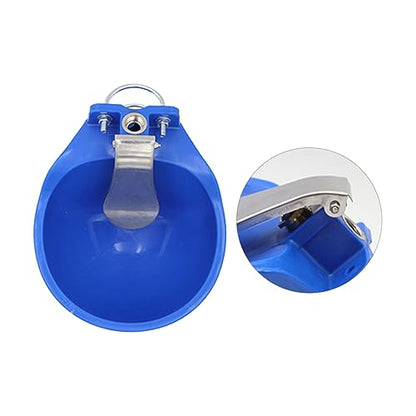 Happyyami Plastic Water Bowl for Livestock Large Automatic Waterer for Cattle Horses Sheep and Goats Durable and Easy to Clean Farm Water Trough