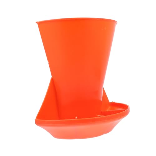 UPKOCH Automatic Pig Feeder Safe Plastic Farm Trough Easy Clean Unique Compartment Feeder