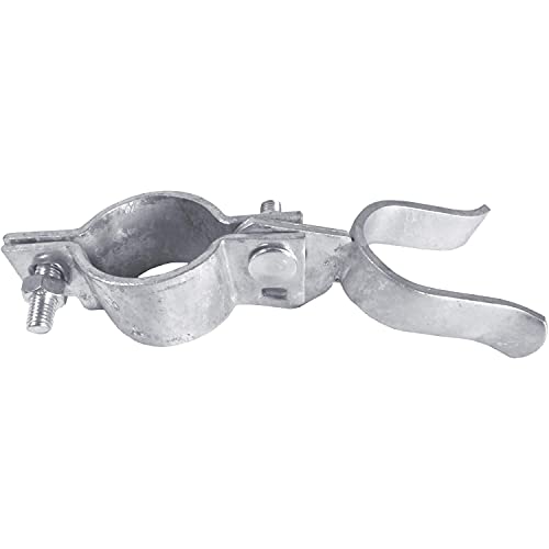 1-3/8" x 1-5/8" Chain Link Fence Gate Fork Latch - Fence Gate Latch - Galvanized Fence Gate Latch with Hole for Padlock - size: 1-3/8" x 1-5/8 Chain