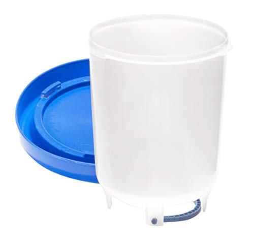 Double-Tuf® Plastic Poultry Waterer | Durable Watering Container | Hanging Chicken Waterer No Waste | 3.5 Quart