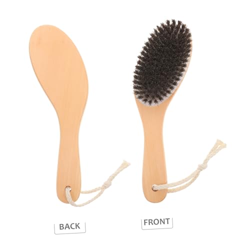 Durable Horse Grooming Brush with Ergonomic Design Soft Bristles for Gentle Grooming Portable Horse Fur Cleaner and Tail Comb for Daily Cattle and Horse Care