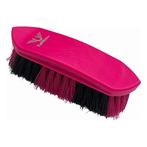 TuffRider Dandy Brush Hard Large - color: Neon Pink