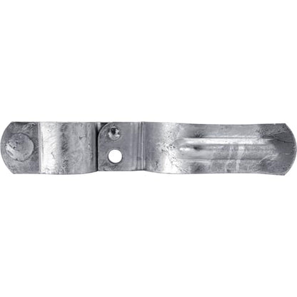 Heavy Duty Fork Latch (Bolt in) 1-5/8" x 2-7/8" Galvanized Pressed Steel - size: 1-5/8" x 2-7/8"