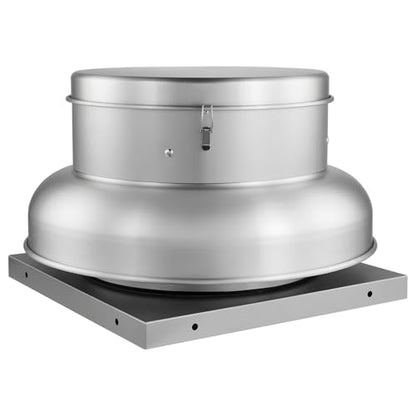 VEVOR Roof Exhaust Fan, 4000CFM & 5000CFM Adjustable Speed Control Attic Vent Fan with High-Power Motor, 24.8inch Fan Base Heavy-Duty Aluminum Alloy, Compact for Garage,Kitchen,Bathroom,Silver - size: 4000CFM & 5000CFM