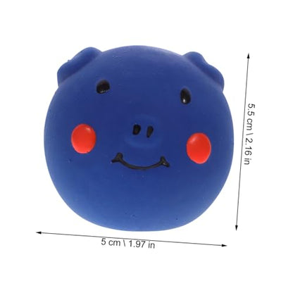 Abaodam Dog Chewing Toy Cartoon Pig Interactive Molar Plaything for Dogs Lightweight Easy to Clean Stimulates Chewing Instincts