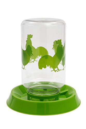 Lixit® Feeder or Waterer for Chickens and Other Wildlife - Made in USA (4 Quart - Pack of 2) - size: 128 oz (Pack of 2)