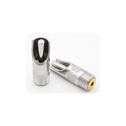 5Pcs Stainless Steel Pig Nipple Drinker, Automatic Pig Waterer with NPT 1/2" Threaded Connection for Pigs, Sows, and Piglets
