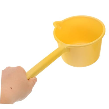 Plastic Water Ladle Bath Ladle Dipper 3pcs Long Handle Hair Washing Cup Kitchen Water Scoop Livestock Feeding for Garden Watering Supplies