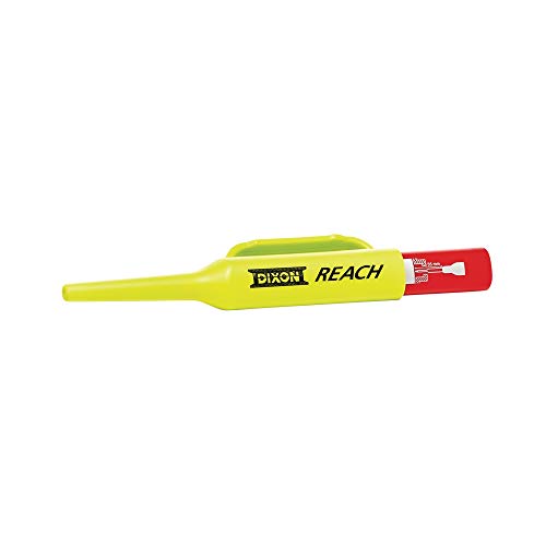 DIXON Industrial REACH- Deep Hole Permanent Marker, Red, 1-Count (14202) - color: Red
