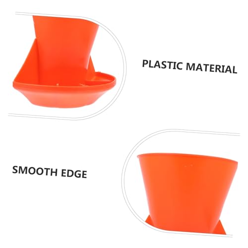 KESYOO Automatic Piglet Feeding Trough Compartment Livestock Feeder Easy Install Thicken Plastic Pig Feed Pan