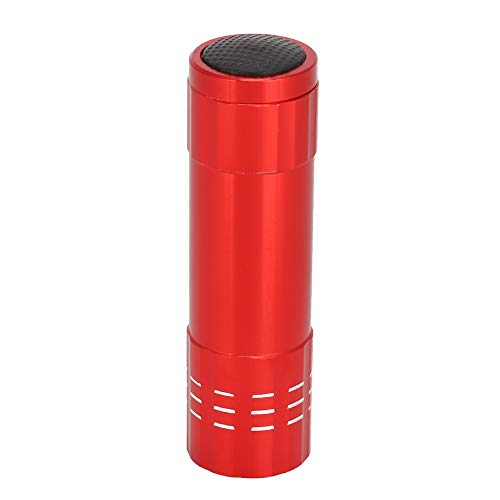CHICIRIS Egg Candling Lamp, High Intensity Bright Cold Light for Egg Development Observation, with Portable ABS Design, for Chicken Goose Duck Poultry Hatching and School Lab (Red) - color: Red