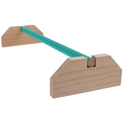 Chicken Coop Accessories Indoor Swing Wooden Chicken Perch Bird Wood Stand for Large Bird Parrot Macaw Chicks in Coop Brooder and Cage Wooden Toys Wood Toys