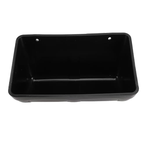 Hanging Poultry Feeder with Clips | Large Capacity Chicken/Duck/Goose Feeder | Plastic Livestock Trough for Fence & Coop