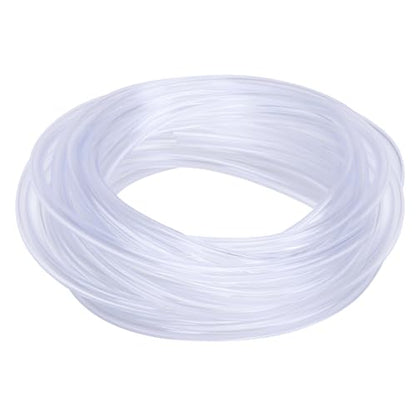 DERNORD PVC Tubing 1/16"ID X 1/8"OD Flexible Clear Vinyl Hose 10 Feet for Food Grade - size: 10 Feet, style: 1/16"ID X 1/8"OD